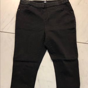 Simply Vera Vera Wang Black Skinny Jeans